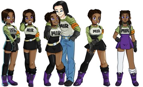 Evolution Of Kashi Android 17 S Wife By Grateful Inc On DeviantArt Db