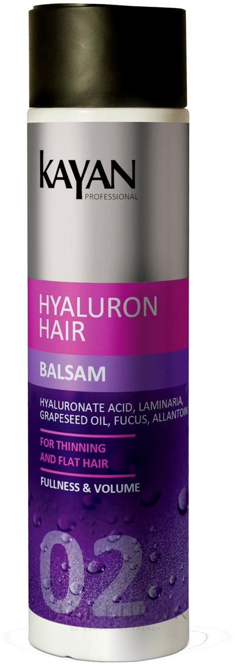 Kayan Professional Hyaluron Hair Balsam Thinning Flat Hair Balm