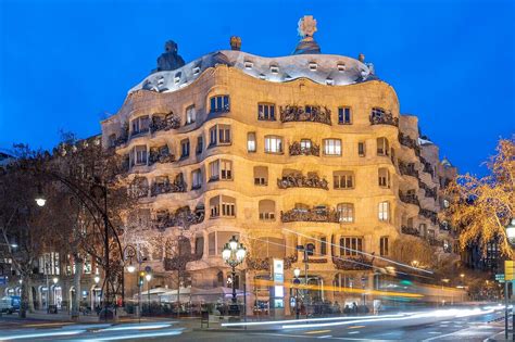 Antoni Gaudi La Pedrera Casa Mila License Image