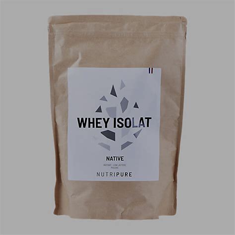 Complément Whey Isolat Native 750g Nutripure Intersport