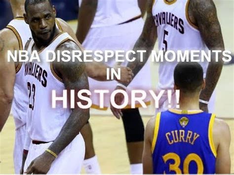 Nba Most Disrespecting Meanest And Embarassing Moments In