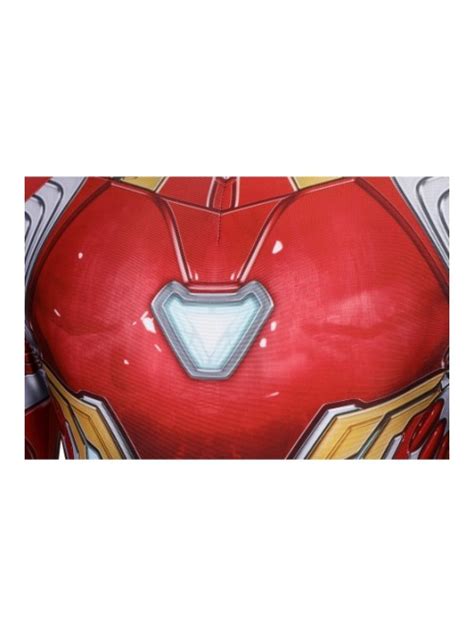 Avengers Infinity War Iron Man Tony Stark Nanotech Suit Costume