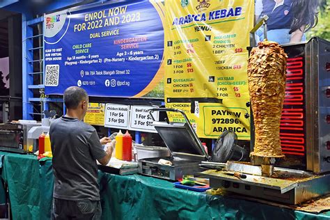 Kebab Stall The Food Stall At Telok Blangah Street 32 Duri Flickr