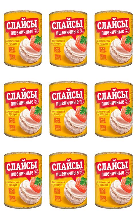 Продукт Алтая Хлебные слайсы, Пшеничные, 90 гр, 9 шт/ - купить с ...