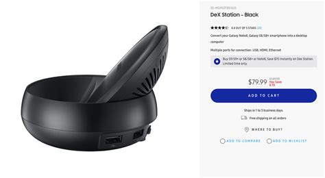 [Deal Alert] Samsung DeX Station down to $79.99 ($70 off) from Samsung ...