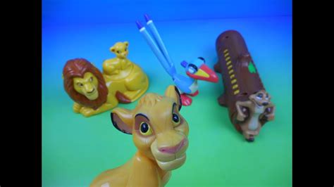 DISNEY LION KING BURGER KING KIDS MEAL COLLECTION 1994 | atelier-yuwa ...