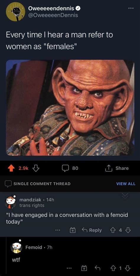 Ferengi are gross | /r/beetlejuicing/ | Femoid | Know Your Meme