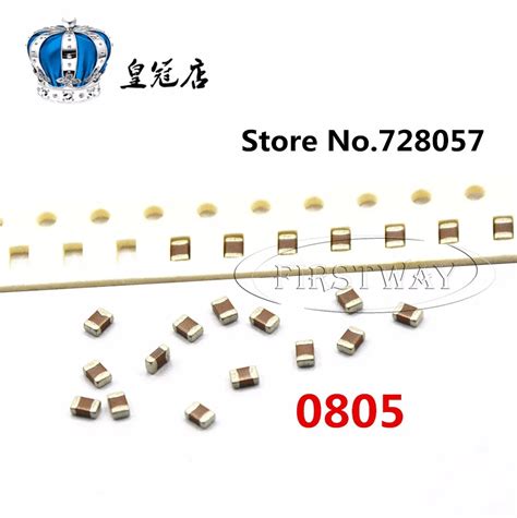 2012 0805 220PF 221J 50V 5 100pcs Lot Free Shipping SMD Ceramic