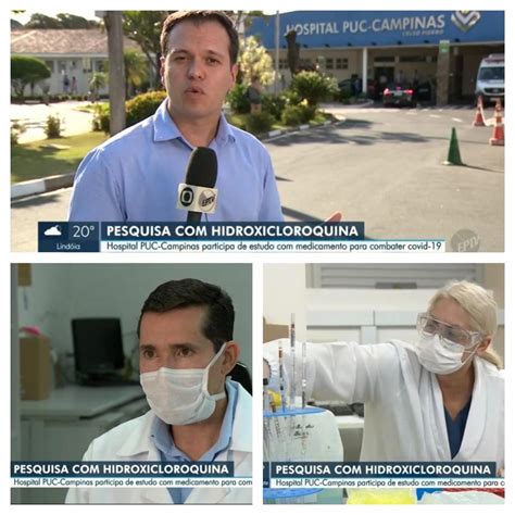 Hospital PUC Campinas Participa De Pesquisa Sobre A Hidroxicloroquina