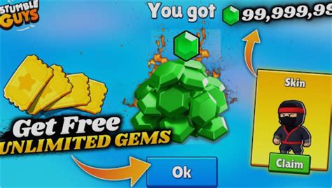 Mod Stumble Guys Gem Skin Info For PC Mac Windows 11 10 8 7 Free