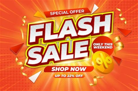 Oferta Especial De Venta En Flash Ahora En La Tienda 03 De Abril