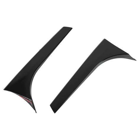 Pair Gloss Black Rear Window Side Spoiler For B Class W B Ebay