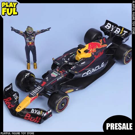 New Prodcut Bburago F Red Bull Rb And Max Verstappen Doll