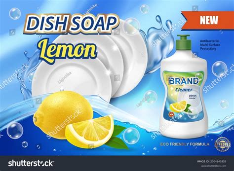 Dishwashing Liquid Lemon Royalty Free Images Stock Photos Pictures