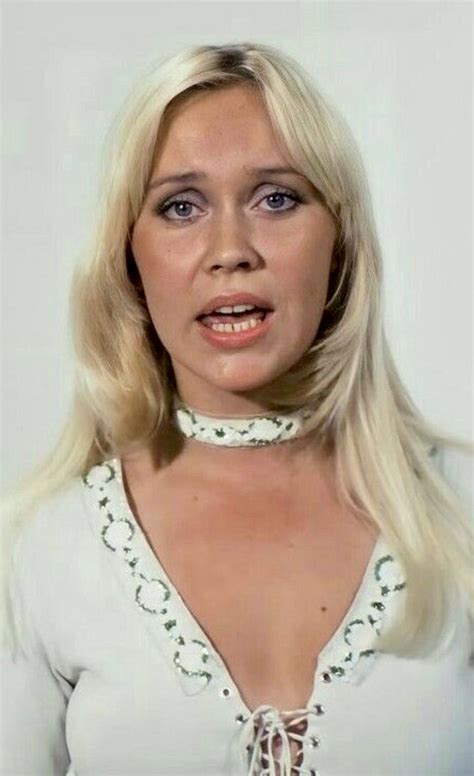 Agneta Fältskog Blonde Singer Frida Abba Agnetha Åse Fältskog Abba Mania First Crush