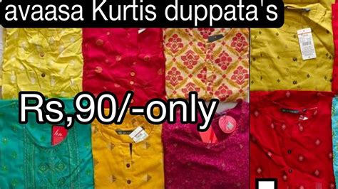 Ajio Offers Today Ajio Barthday Sale Offers Avaasa Kurtis Duppata S 90