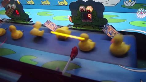 Bronwyn Plays Wacky Ducks Arcade Game Kids Ticket Machine Youtube