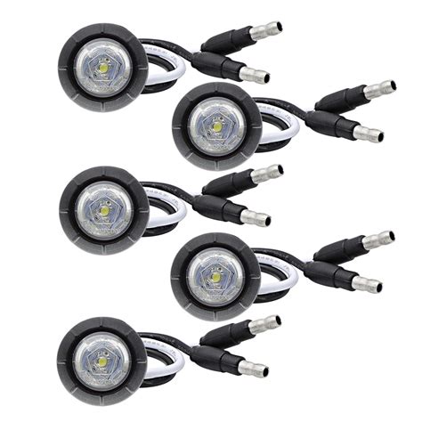 Meerkatt Meerkatt Pack Of Inch Round White Led Clearance Side