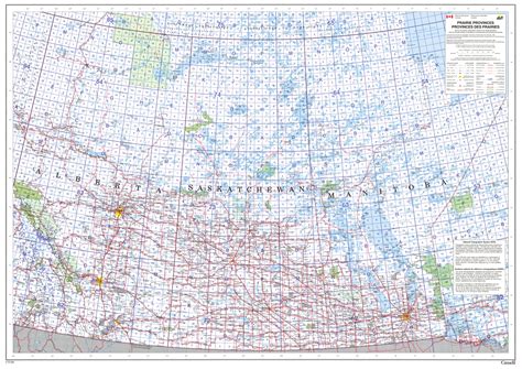 Prairie Provinces Base Map NTS