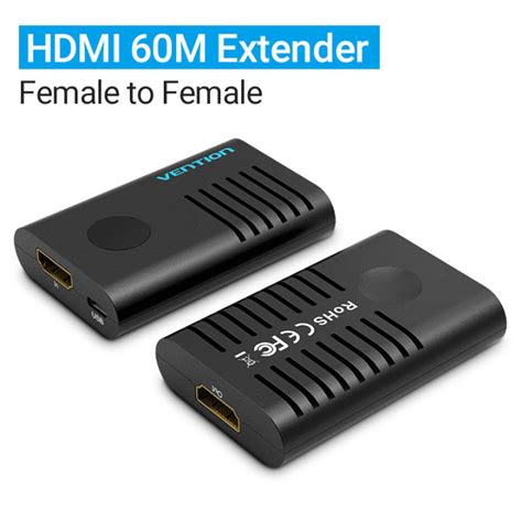 Vention Hdmi Extender Hdmi Female To Female Repeater Up To M M