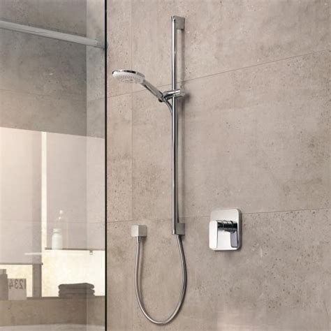 Kludi Freshline Shower Set Spray Modes Chrome White