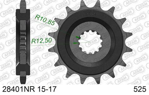 AFAM ZĘBATKA PRZÓD 525 16 ZĘBÓW SUZUKI SV 650 N 28401NR 15 19 za 72 zł