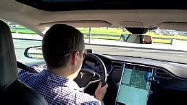 Craziest Car Sex With Hot Pawg Teen Babe Tesla Autopilot Xnxx