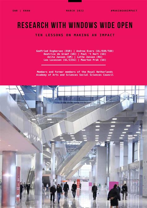 Research with windows wide open by Royal Netherlands Academy of Arts