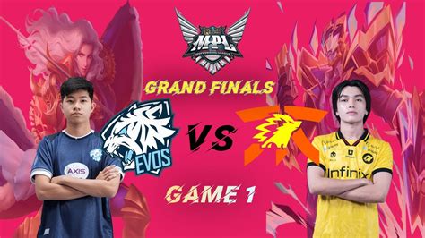 EVOS GLORY VS FNATIC ONIC ID GAME 1 GRAND FINALS MPL ID SEASON 13