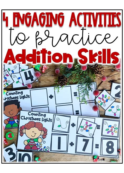 4 Engaging Activities to Practice Addition Skills — Alleah Maree