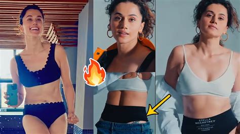 Actress Taapsee Pannu Bold PhotoShoot For Ad Taapsee Hot Videos Trend Telugu YouTube