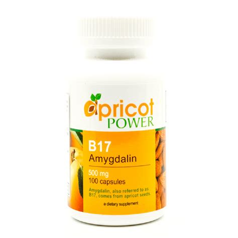 B17 Amygdalin 500 Mg Capsules Apricot Power Apricot Power