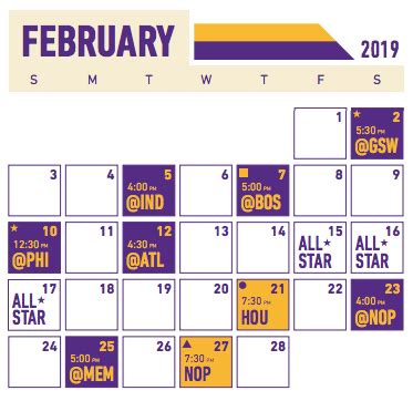 2018-19 Lakers Schedule Breakdown: February | NBA.com