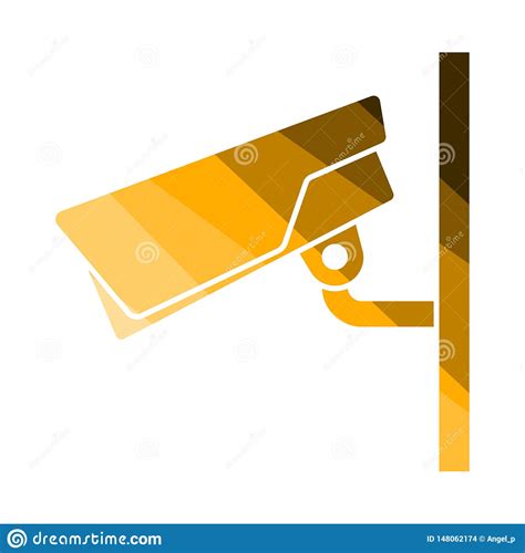 Icono De La C Mara De Seguridad Ilustraci N Del Vector Ilustraci N De