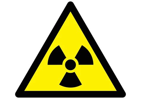 Illustration Chemical Flask Symbol Nuclear Radiation Stock Vector by ...