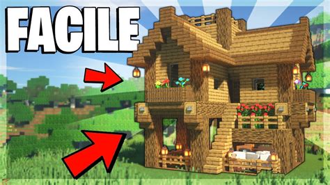 Come Costruire Una Casa Survival In Legno Su Minecraft Minecraft