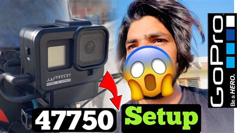 GOPRO HERO 8 MOTOVLOG SETUP YANTRALAY YT G8 CASE MAONO AU 400