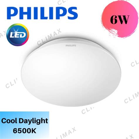 Philips Moire 33361 Ceiling Light Led 6W 6500K Cool Daylight 4000K