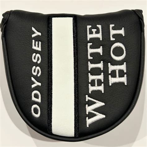 オデッセイ ホワイトホット ヴァーサ 純正 パターカバー ヘッドカバー マレット 黒 白 ODYSSEY WHITE HOT VERSA MALLET パター用 売買された