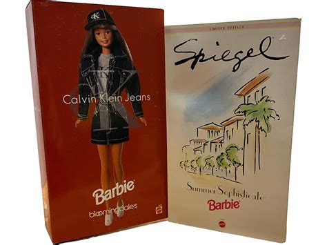 Lot - (2) Limited Edition Barbies