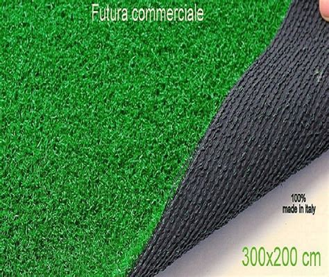 PRATO VERDE ERBA SINTETICA MOQUETTE TAPPETO 300x200h PER ARREDO