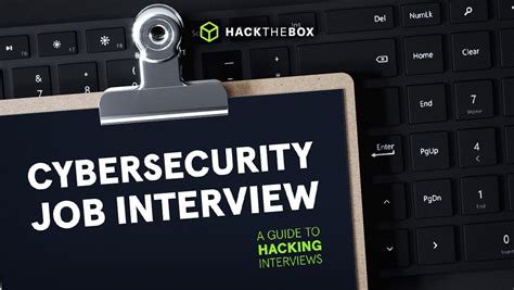 Cybersecurity Job Interview Prep A Guide To Hacking Interviews