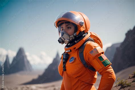 Mars Space Suit Helmet