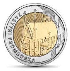 5 zł złotych 2019 Zabytki Fromborka Odkryj Polskę 12895165787 Allegro pl