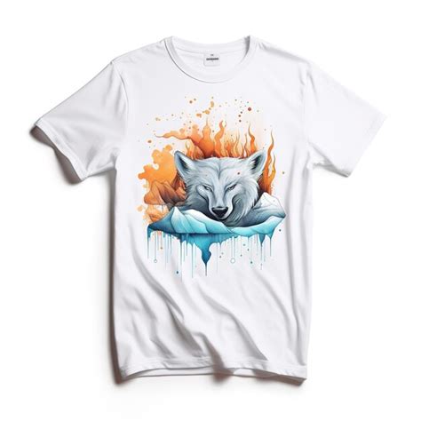 Premium AI Image | A creative design for a tshirt with a white background