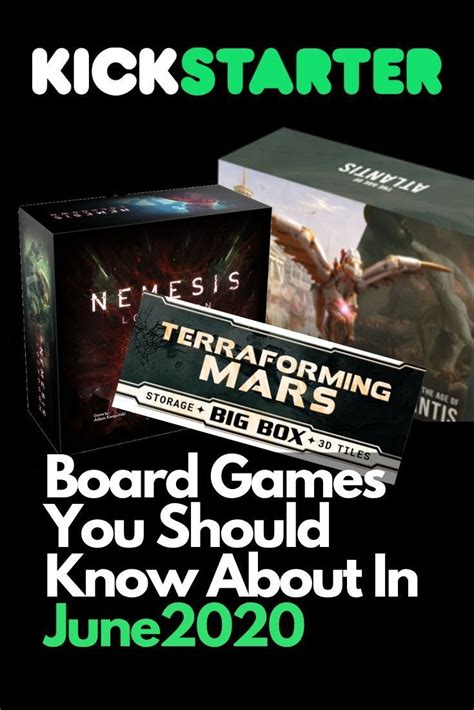 Kickstarter Board Games Spotlight