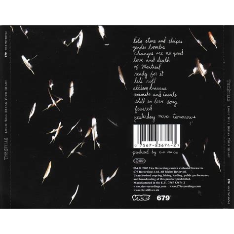 Logic Will Break Your Heart - Stills mp3 buy, full tracklist