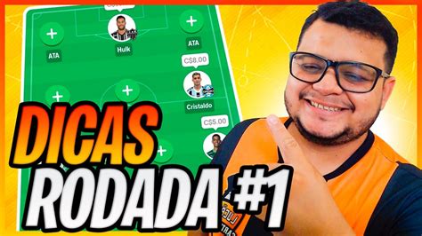 AGORA SIM Dicas Time Escalado Para Rodada 1 Do Cartola FC 2023