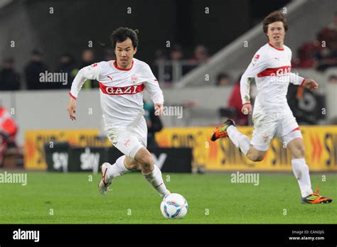 Shinji Okazaki Stuttgart March 9 2012 Football Soccer Shinji