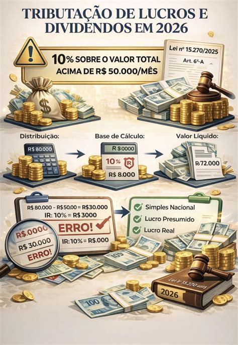 Lucros E Dividendos São Isentos De Imposto De Renda - Tributação de Lucros e Dividendos em 2026: o detalhe que muda tudo no ...